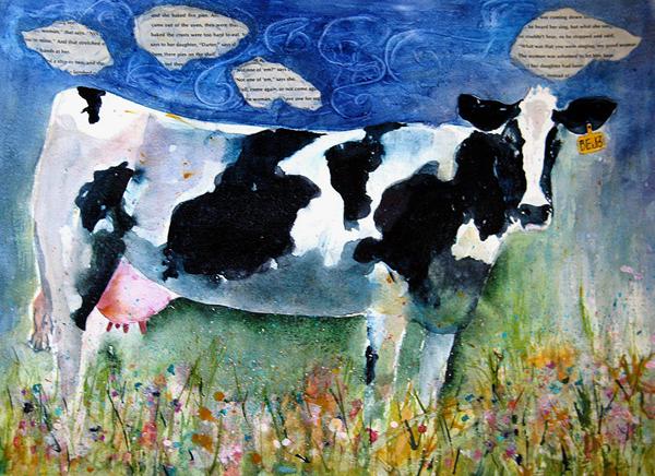 Something in the Way She Moos (framed)