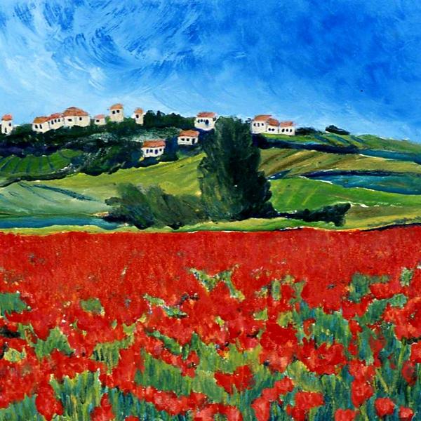 Painted Poppies