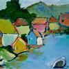 My Harbor Home (acrylic)